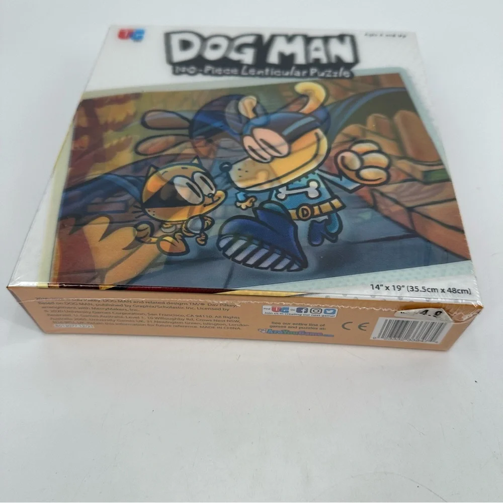 Dogman 3D Lenticular Puzzle (unopened/sealed)